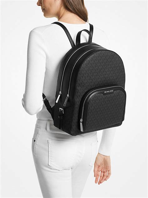 michael kors jaycie opiniones|Jaycee Medium Logo Backpack .